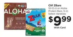 Kroger Clif ZBars offer
