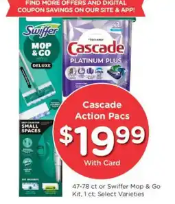 Kroger Cascade Action Pacs offer