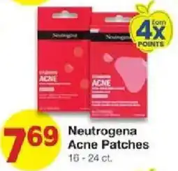 United Supermarkets Neutrogena Acne Patches offer