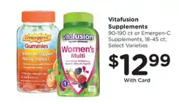 Kroger Vitafusion Supplements offer