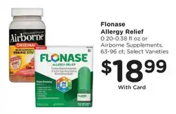 Kroger Flonase Allergy Relief offer