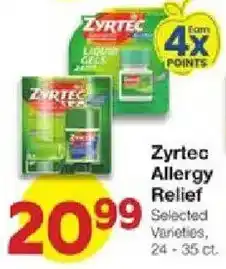 United Supermarkets Zyrtec Allergy Relief offer