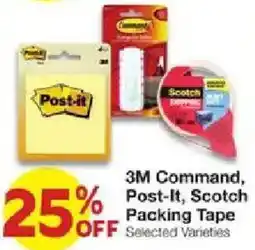 United Supermarkets 3M Command, Post-It, Scotch Packing Tape offer