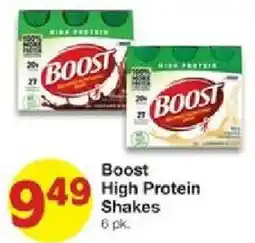 United Supermarkets Boost High Protein Shakes offer