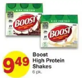United Supermarkets Boost High Protein Shakes offer