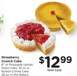 Kroger Strawberry Crunch Cake offer