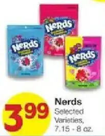 United Supermarkets Nerds Selected Varieties offer