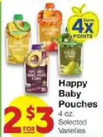 United Supermarkets Happy Baby Pouches offer