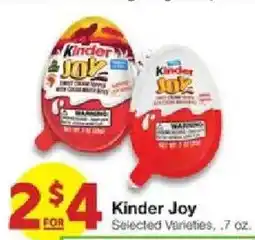 United Supermarkets Kinder Joy offer