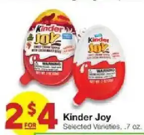 United Supermarkets Kinder Joy offer
