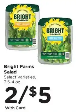 Mariano's Bright Farms Salad offer