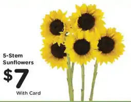 Mariano's 5-Stem Sunflowers offer
