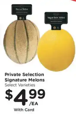 Mariano's Private Selection Signature Melons offer