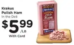 Mariano's Krakus Polish Ham offer