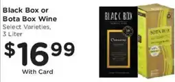Mariano's Black Box or Bota Box Wine offer