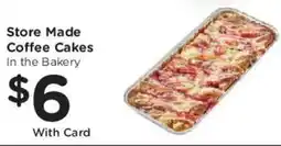 Mariano's Store Made Coffee Cakes offer