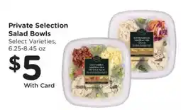Kroger Private Selection Salad Bowls offer