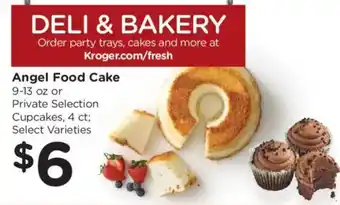 Kroger Angel Food Cake offer