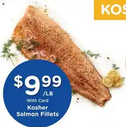Mariano's Kosher Salmon Fillets offer