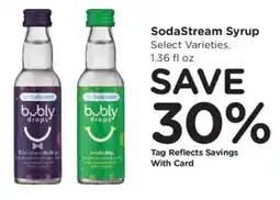 Mariano's Sodastream syrup offer