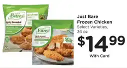 Mariano's Just Bare Frozen Chicken offer
