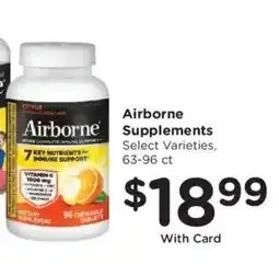 Mariano's Airborne Supplements offer