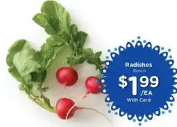 Mariano's Radishes Bunch offer
