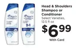 Mariano's Head & Shoulders Shampoo or Conditioner offer