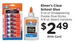 Mariano's Elmer's Clear School Glue offer
