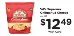 Mariano's V&V Supremo Chihuahua Cheese offer