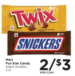 Mariano's Mars Fun Size Candy offer