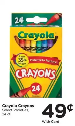 Mariano's Crayola crayons offer