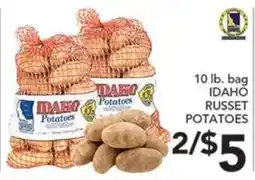 Pete's Fresh Market Idaho potatoes offer