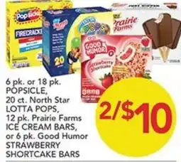 Pete's Fresh Market Popsicle Ice Cream Bars offer