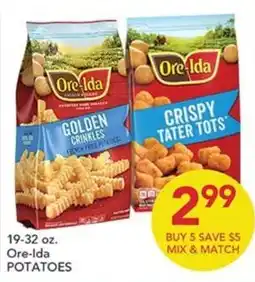 Pete's Fresh Market Ore-Ida crispy tater tots offer