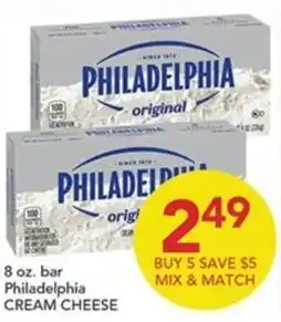 Pete's Fresh Market Philadelphia cream cheese offer