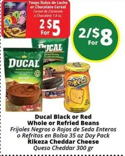 Rancho Markets Ducal Black or Red Whole or Refried Beans offer