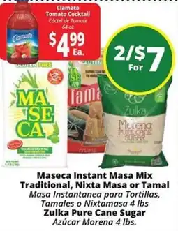 Rancho Markets Maseca Instant Masa Mix Traditional, Nixta Masa or Tamal offer