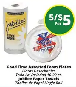 Rancho Markets Jubilee Paper Towels offer