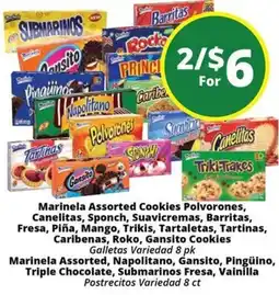 Rancho Markets Marinela Assorted Cookies offer