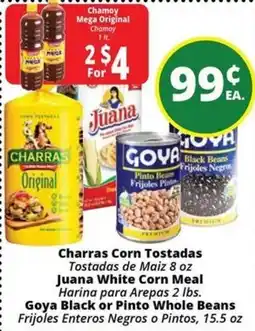 Rancho Markets Charras Corn Tostadas offer