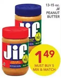 Pete's Fresh Market Jif peanut butter offer