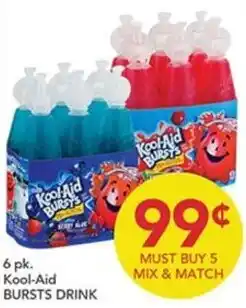 Pete's Fresh Market Kool-Aid Bursts Drink offer