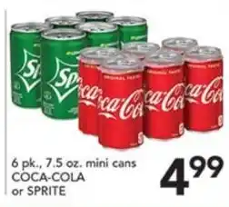 Pete's Fresh Market Coca-Cola or Sprite offer