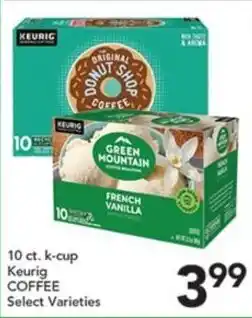 Pete's Fresh Market Keurig coffee select varieties offer