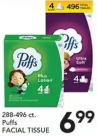 Pete's Fresh Market Puffs facial tissue offer