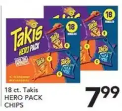 Pete's Fresh Market Takis hero pack chips offer