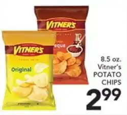 Pete's Fresh Market Vitner's potato chips offer