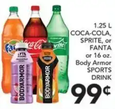 Pete's Fresh Market Coca-Cola, Sprite, or Fanta Body Armor Sports Drink offer