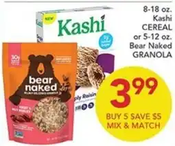 Pete's Fresh Market Bear Naked Granola offer